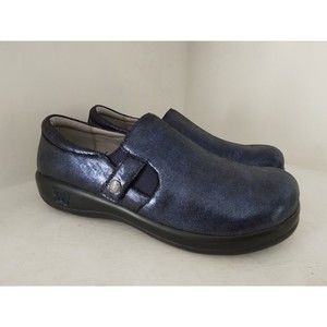 Alegria Kara Dusk Slip Ons Clogs KAR-284XW Black Blue Womens Size EU 41 US 10.5